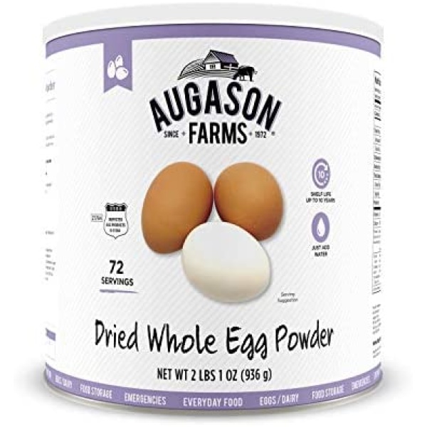 Augason Farms Dried Whole Egg Product 2 lbs 1 oz (Pack of 1)