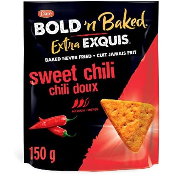 Bold 'n Baked Sweet Chili Crackers, 150 Gram