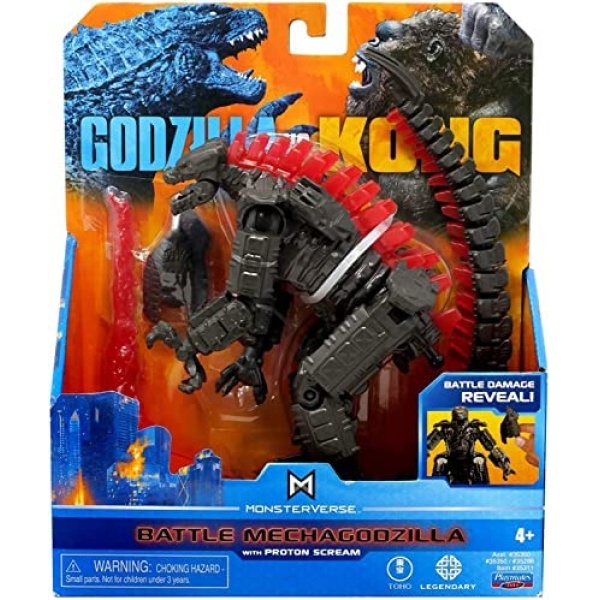 Godzilla vs Kong MonsterVerse Movie Series 6-inch Action Figure Battle Mechagodzilla with Proton Scream