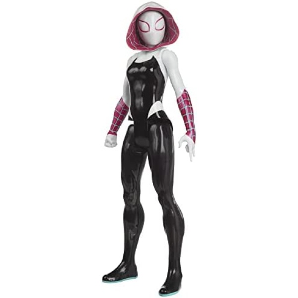 Hasbro Marvel Spider-Man Spider-Gwen Toy, 12-Inch-Scale Spider-Man: Across The Spider-Verse Action Figure, Marvel Toys for Kids Ages 4 and Up (F5704)