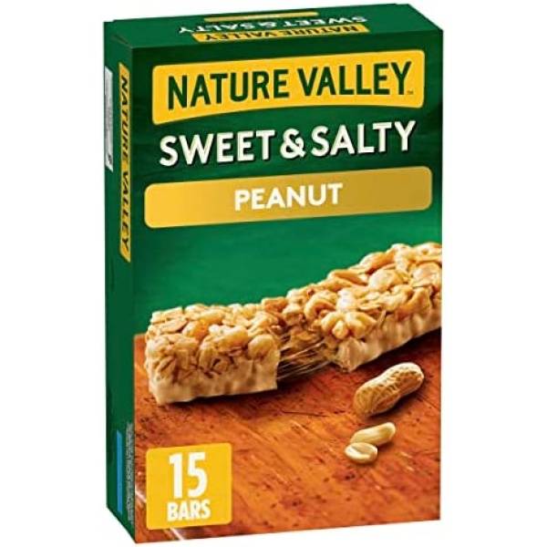 Nature Valley Sweet & Salty Peanut Granola Bars, 15 Count