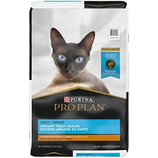 Pro Plan Dry Cat Food, Urinary Tract Health, Chicken & Rice 7.26Kg, Brown, 7.26 kg (Pack of 1)