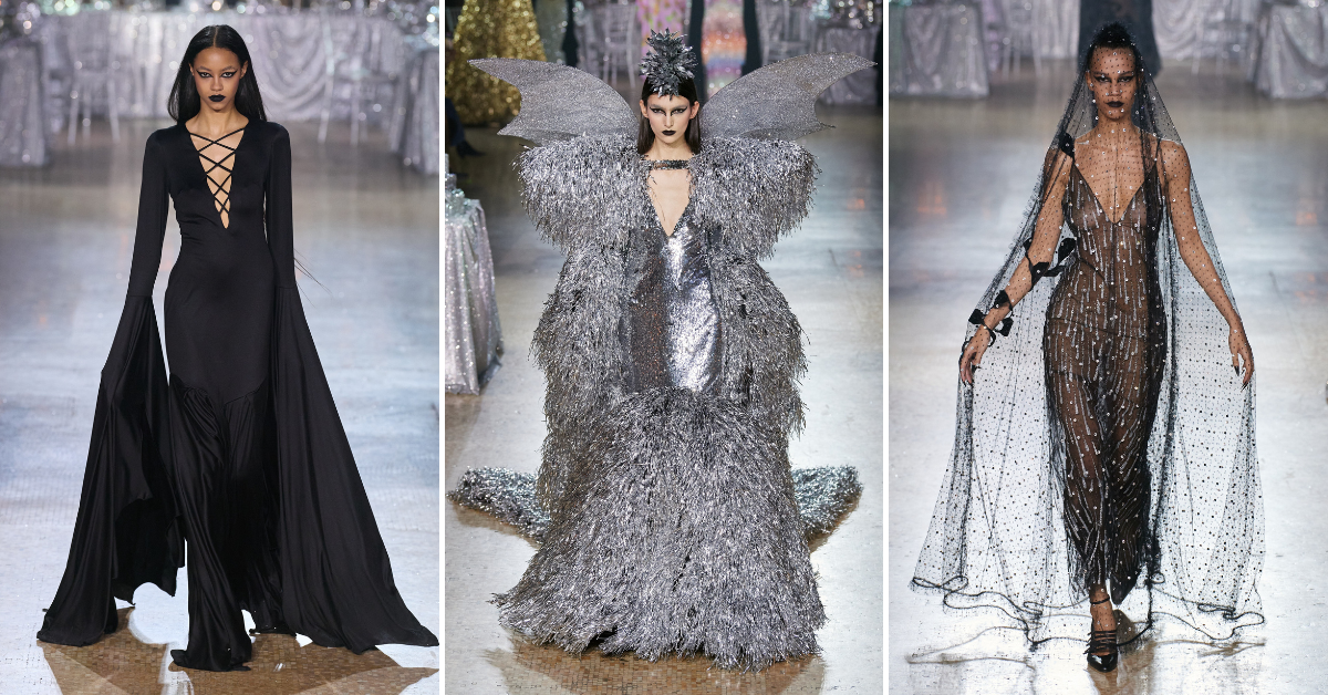 Rodarte Fall 2023 is for the Gothic Fashion Fairies