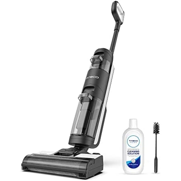 Tineco Floor One S3 Breeze Cordless Hardwood Floors Cleaner, Lightweight Wet Dry Vacuum Cleaners for Multi-Surface Cleaning with Smart Control System