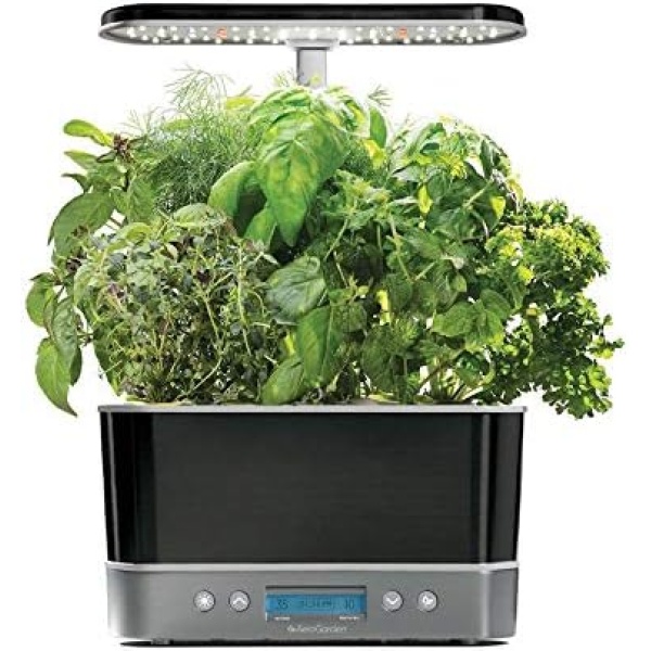 AeroGarden Harvest Elite - Platinum, 2019 Model