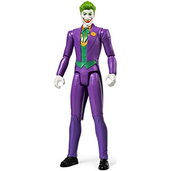 Batman, 12-Inch The Joker Action Figure Toy, Kids Toys for Boys Aged 3 and up