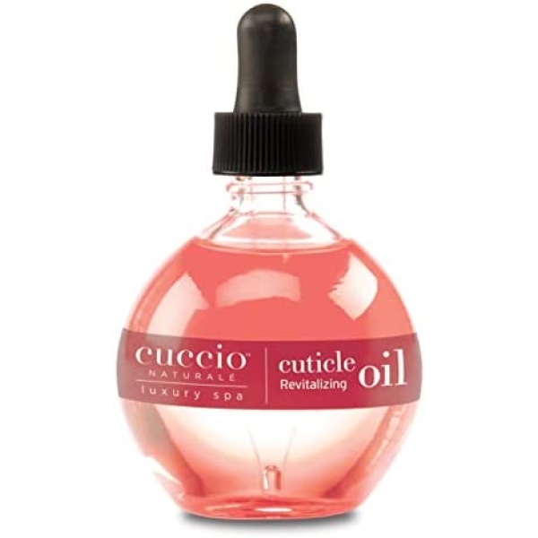 Cuccio Naturale Revitalizing Cuticle Oil - Hydrating Oil For Repaired Cuticles Overnight - Remedy For Damaged Skin And Thin Nails - Paraben Free, Cruelty-Free Formula - Pomegranate And Fig - 2.5 Oz