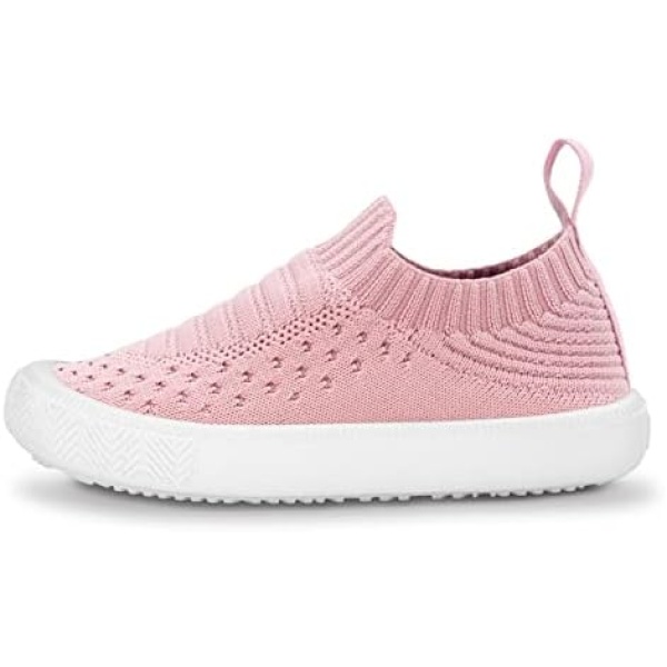 Jan & Jul Girls' Xplorer Knit Shoes | Washable All-Season Sneakers (Baby/Toddler/Little Kid)