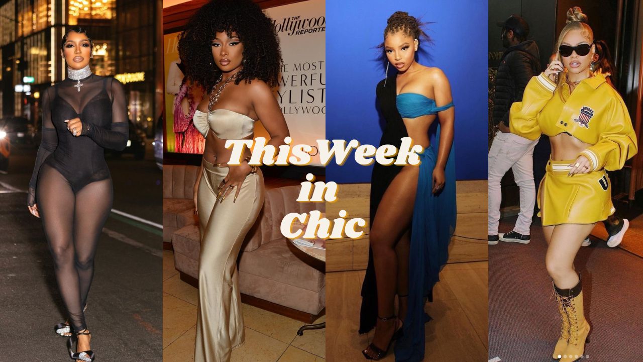 Megan Thee Stallion in Paco Rabanne, Porsha Guobadia in Dolce & Gabbana, Chloe Bailey in Jean Paul Gaultier & More