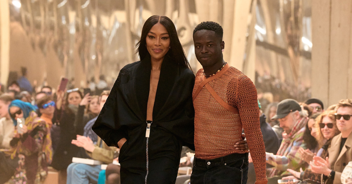 Naomi Campbell Closed the Off-White Fall 2023 Show