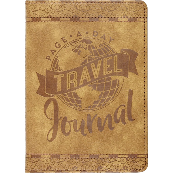 Page-A-Day Artisan Travel Journal (Diary, Vegan Leather Notebook)