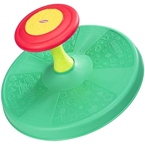 Playskool Sit ‘n Spin Classic Spinning Activity Toy for Toddlers Ages Over 18 Months (Amazon Exclusive),Multicolor