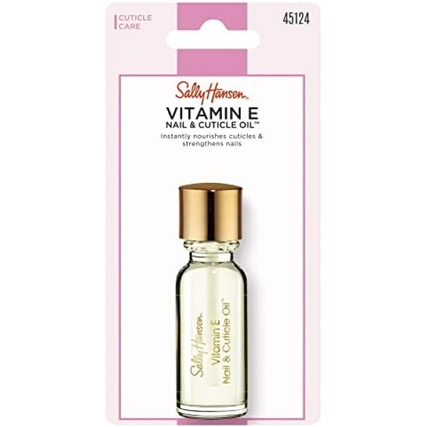 Sally Hansen Vitamin E Nail and Cuticle Oil, 0.45 Fluid Ounce