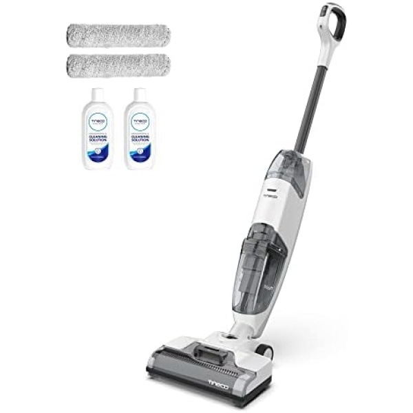 Tineco iFloor 2 Complete Cordless Wet Dry Vacuum Cleaner for Multi-Surface Hardwood Floor Clean Lightweight Maneuverable Powerful with Self-Cleaning Brush