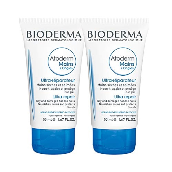 Bioderma Atoderm Hands & Nails Cream, 50 ml, 2 Count