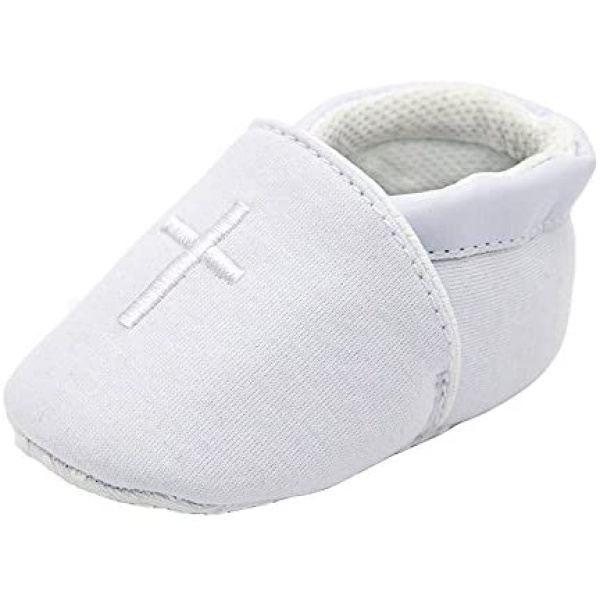 ESTAMICO Baby Boys' Baptism Shoes Premium Soft Sole Infant Prewalker Toddler Sneakers