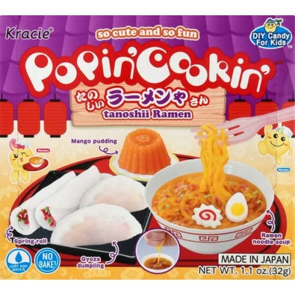 Kracie Popin Cooking DIY Candy Ramen Kit, 1.1 Ounce