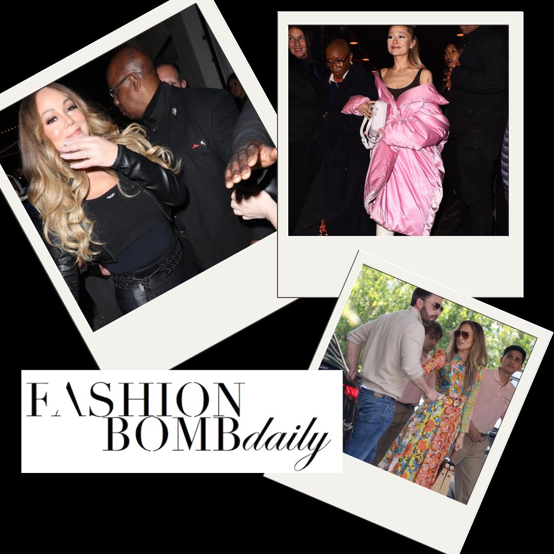 Mariah Carey in Prada, Ariana Grande in Balenciaga, JLO in Zimmerman & More