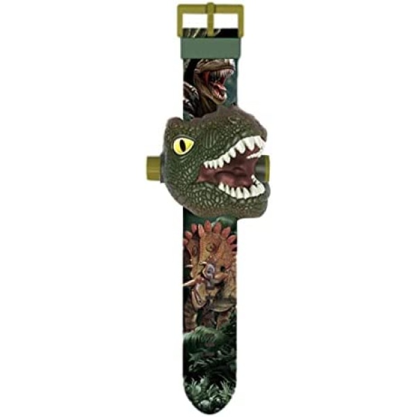 Maxten Dinosaur Watch - 24 Dinosaur Projection Patterns Cartoons Kids Digital Dinosaur Wrist Watch Toys, Flip Dino Projection Watch Electronic Toy for Boys and Girls projector watch