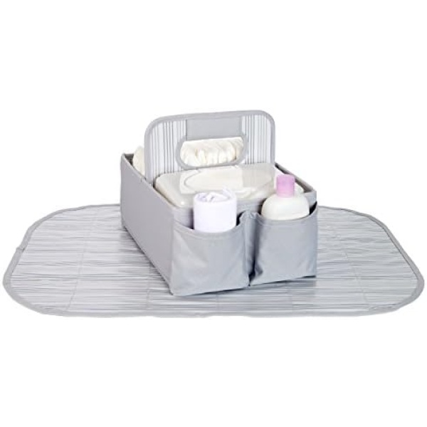 Munchkin SaraBear Diapering Organizer, Grey