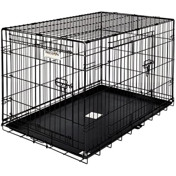 Precision Pet Black Great Crate 2 Door 42-Inch x 28-Inch x 31-Inch