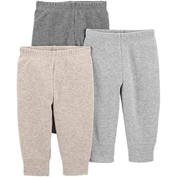 Simple Joys by Carter's Baby-Girls 3-Pack Thermal Pants