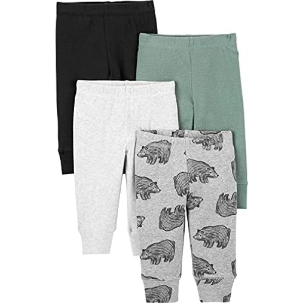 Simple Joys by Carter's Baby-Girls 4-Pack Neutral Pant