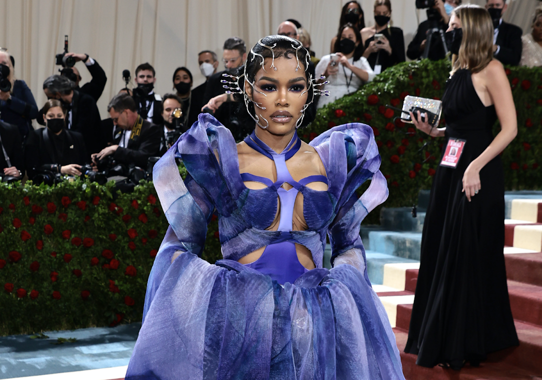 The Top 5 Looks from the 2022 Met Gala Including Teyana Taylor in Iris Van Herpen, Cardi B in Versace, Kim Kardashian in Marilyn Monroe’s Bob Mackie Dress, and more!