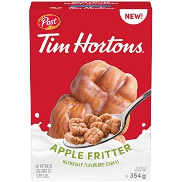 Tim Hortons Apple Fritter Naturally Flavoured Breakfast Cereal, 354 g