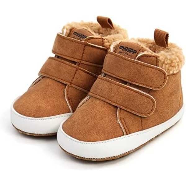 YWY Baby Girls Boys Sneakers Shoes Soft Sole Toddler Slip On Newborn Crib Moccasins Casual Sneaker Austin Boy's Flat Lazy Loafers First Walkers Skate Shoe