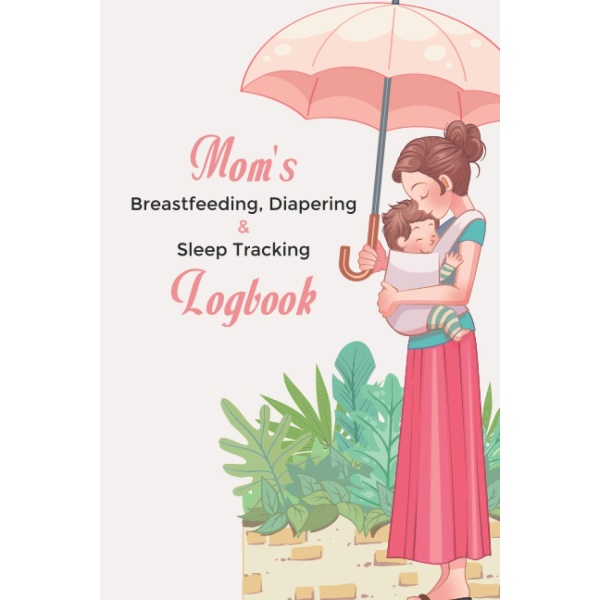 Mom's Breastfeeding, Diapering & Sleep Tracking Logbook: New Parents Or Nannies Baby's Daily Log Book - Keep Track of Feeding Patterns, Sleep Times, and Changes, Mint Green Stripes Tracker for Newborns, Breastfeeding Journal, Sleeping, and Baby Health.