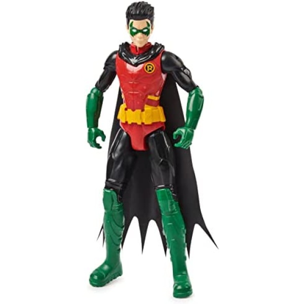 BATMAN 12-inch ROBIN Action Figure, Kids Toys for Boys Aged 3 and up