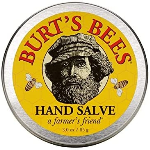 Burt's Bees 100% Natural Hand Salve Moisturizing Oil, 3 Ounce Tin