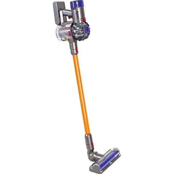 Casdon - Little Helper Dyson Cord-Free Vacuum | Interactive Toy Dyson Vacuum for Children Aged 3+ | Includes Working Suction for Realistic Play