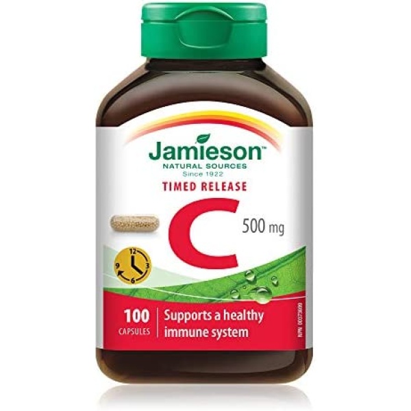 Jamieson Vitamin C 500 mg Timed Release Capsules