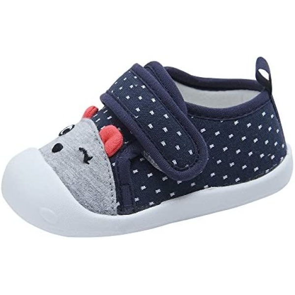 LIZISHU Baby Shoes Boys Girls Toddler Sneakers Non-Slip Rubber Sole Infant First Walker Shoes