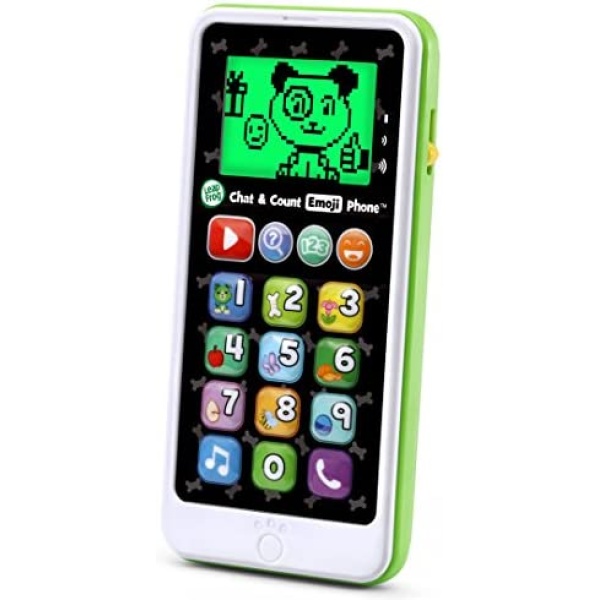 LeapFrog Chat & Count Emoji Phone, Green (English Version)