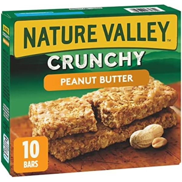 NATURE VALLEY Crunchy Peanut Butter Granola Bars, 10-Count, 230 Gram