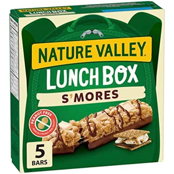 NATURE VALLEY Lunchbox S'mores Flavor Granola Bars, 130g