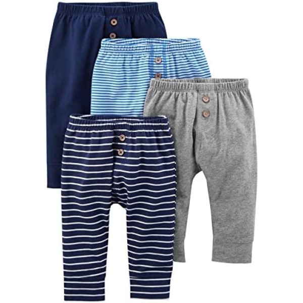 Simple Joys by Carter's baby-boys 4-Pack Pant Pants