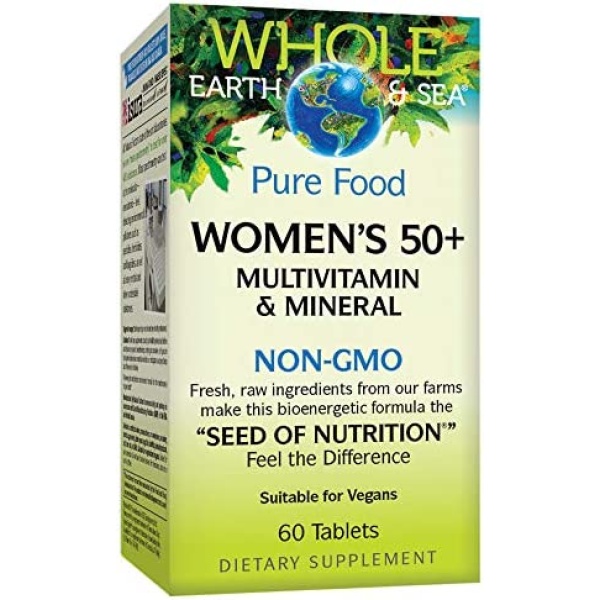 Whole Earth & Sea women's 50 + / 60 tablets