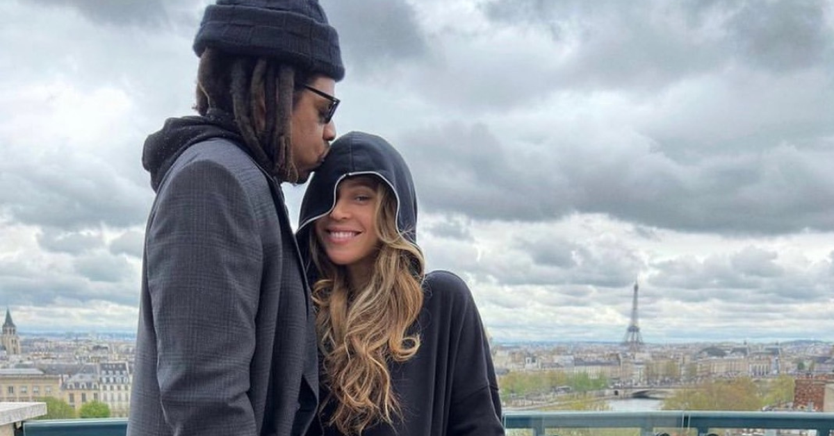 Beyoncé Shares a Sweet Photo of Her and Jay-Z in Cozy Sweats and Off-White x Nike Kicks