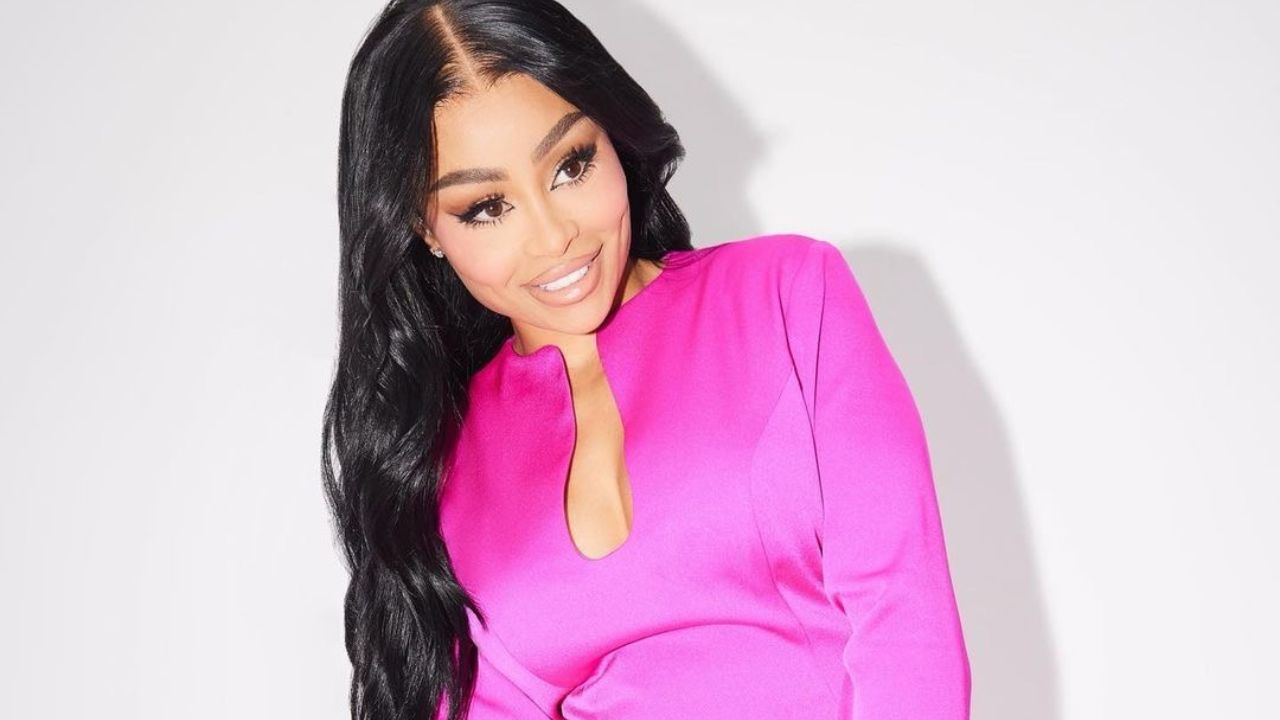 Blac Chyna Looked Pretty in Pink in Her Monochromatic Fashion Nova Ensemble