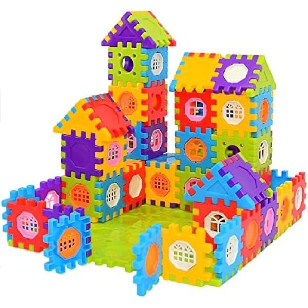 Building Blocks for Toddlers & Kids 160 Pcs Jumbo Toy Building Sets – STEM Building Toys –Interlocking Building Blocks for Toddlers and Kids