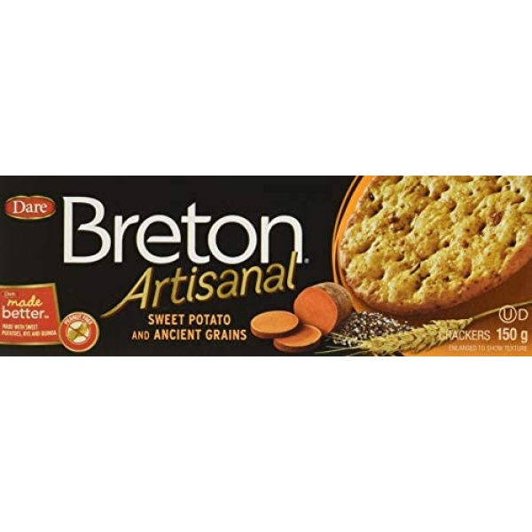 Dare Breton Artisanal Sweet Potato Crackers, 150g