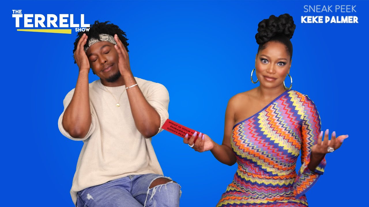 Keke Palmer Slays The Terrell Show In A Multicolored Asymmetric ALEXIS Mini Dress