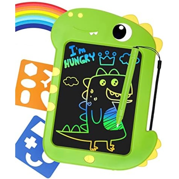 Kids Toy, LCD Writing Tablet for Kids, Primevolve Dinosaur Drawing Board Table, Toddlers Doodle Board, 8.5 inch Writing Board, Educational Learning Toy Gifts for 3 4 5 6 7 8 Year Old Boys Girls