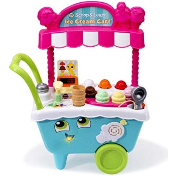 LeapFrog Scoop & Learn Ice Cream Cart - English Version 7.87 x 20.58 x 23.77 inches