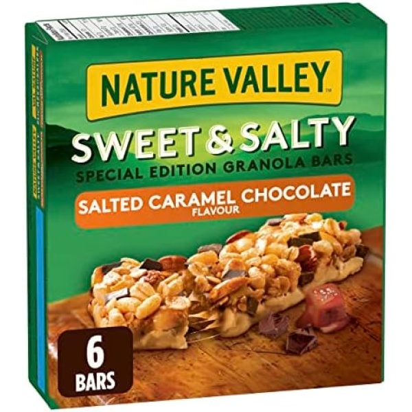 Nature Valley Sweet & Salty Salted Caramel Chocolate Flavour Special Edition, 6 Count