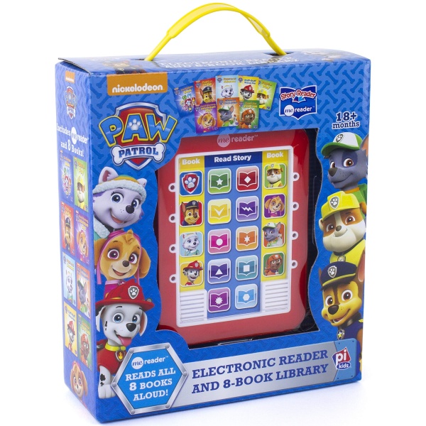 Nickelodeon - Paw Patrol Me Reader Electronic Reader and 8 Sound Book Library - PI Kids